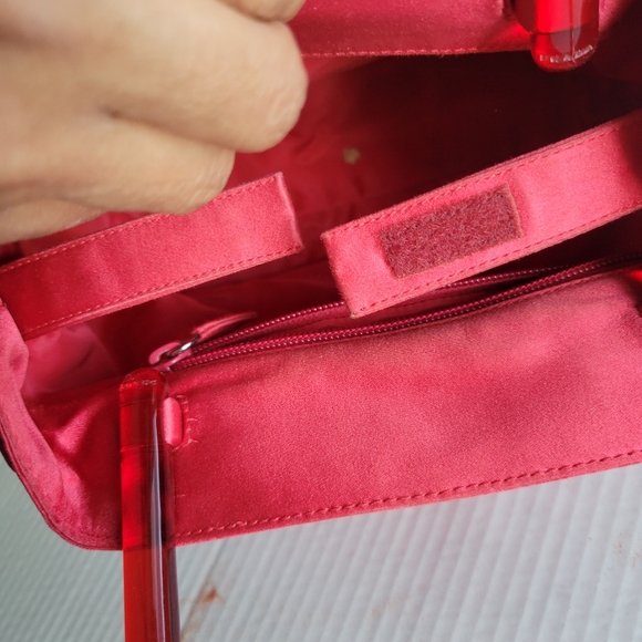 Prada Pink Satin Tote - Small - Picture 10 of 12